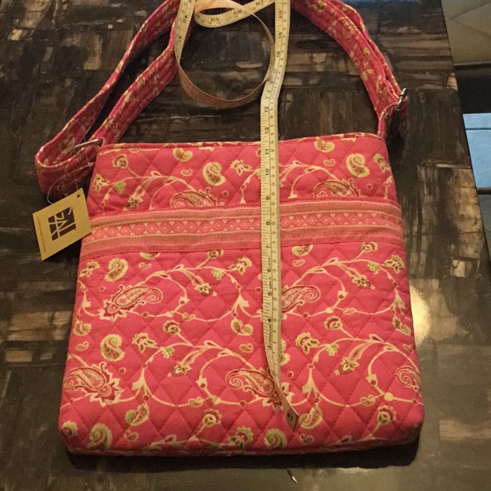 NWT Quilted Pink Bag